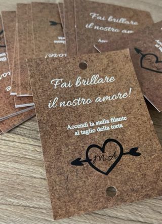 Cartoncini per stelline 