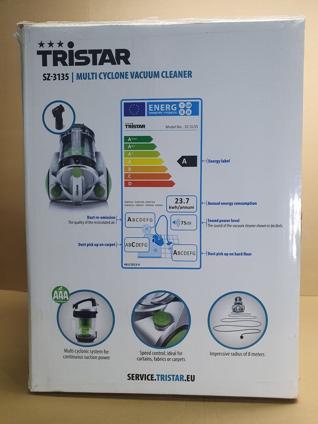 ASPIRADOR CICLONICO MARCA TRISTAR MOD SZ-3135