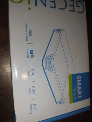Smart TV box nuevo a estrenar
