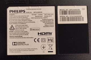 Placa main TV Philips 715G7673