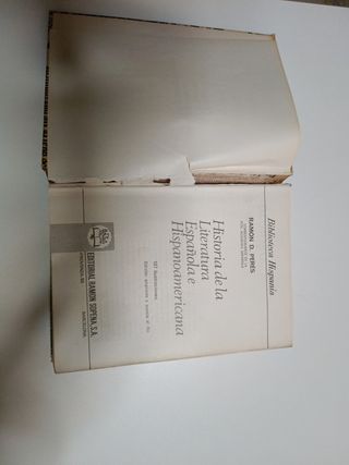 Historia literatura española hispanomericana