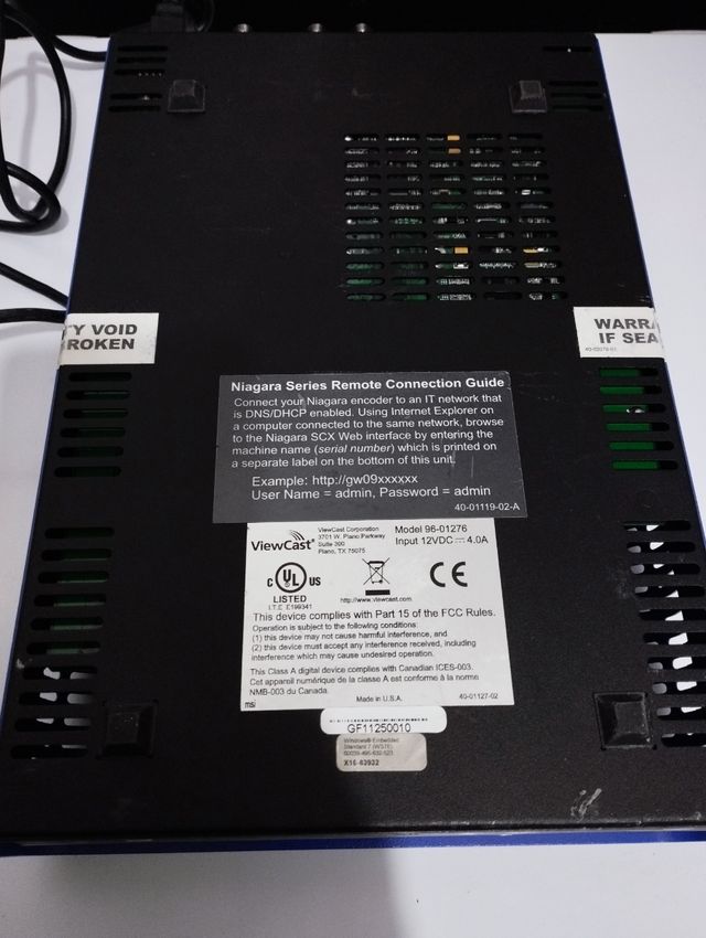 VIEWCAST NIÁGARA 2200