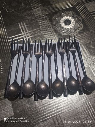 Posate da dolce vintage