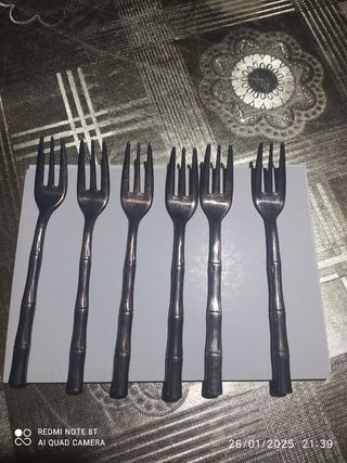 Posate da dolce vintage