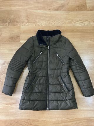 Chaqueton plumas Zara