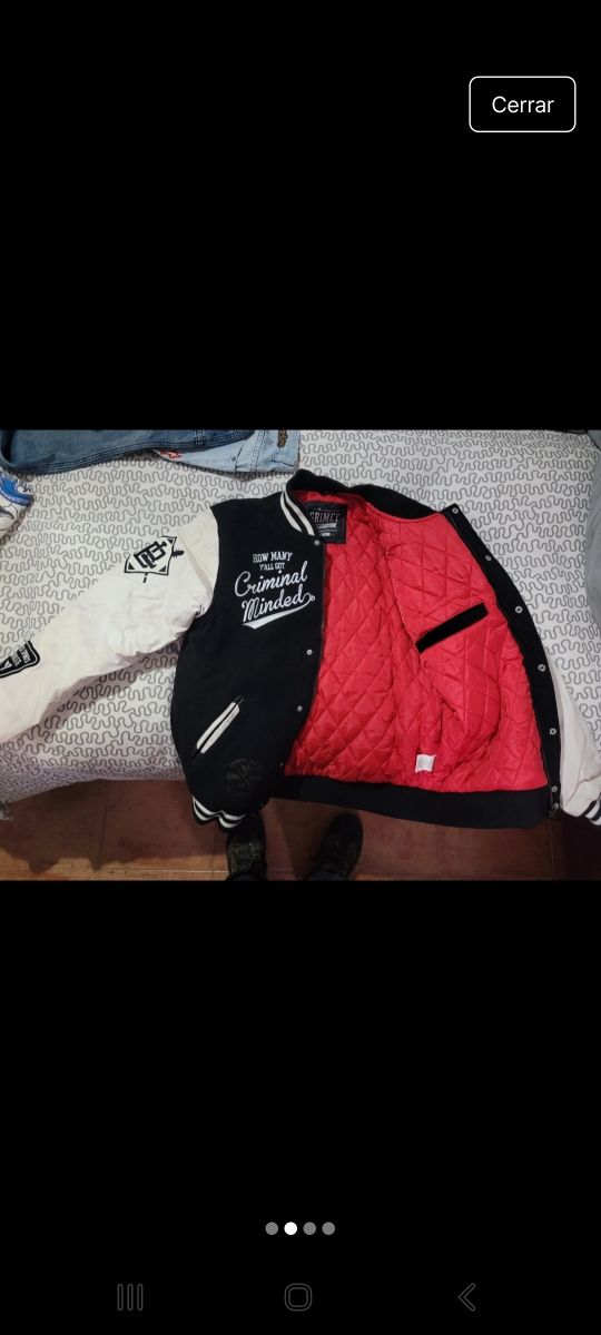 Chaqueta beisbolera grimey