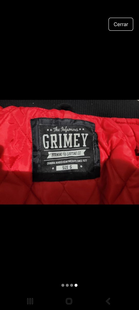 Chaqueta beisbolera grimey