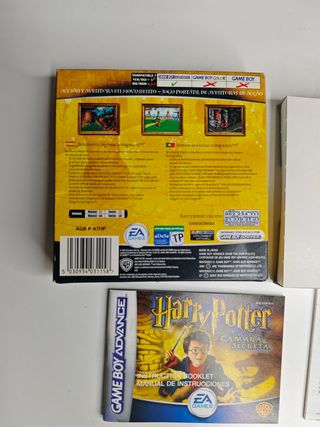 Videojuego harry potter gametos advance 