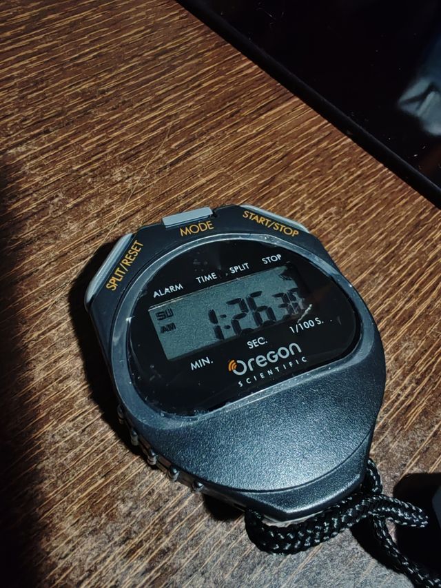 Cronómetro oregon scientific