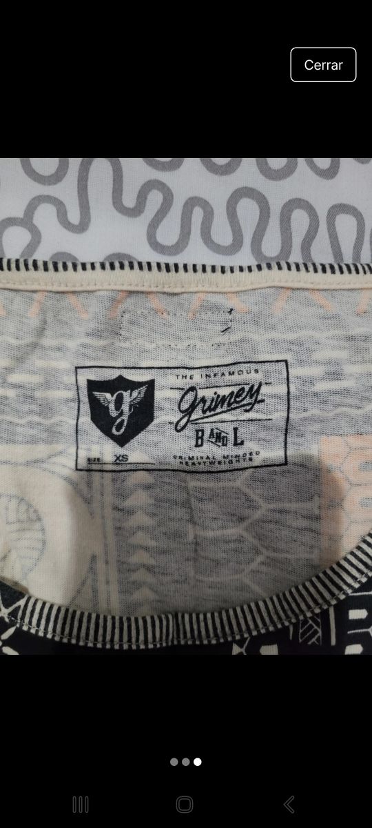 Camiseta sin mangas grimey