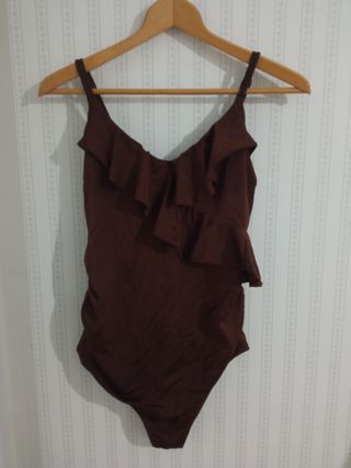 bañador premamá. embarazada. talla s