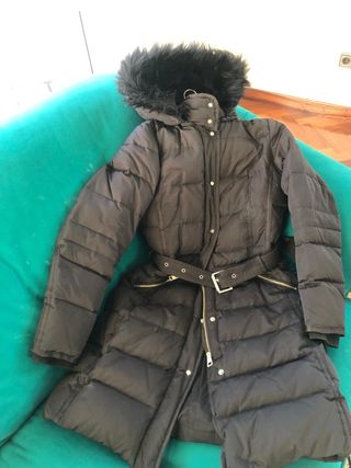 Parka con pelo por dentro. Talla M. Como