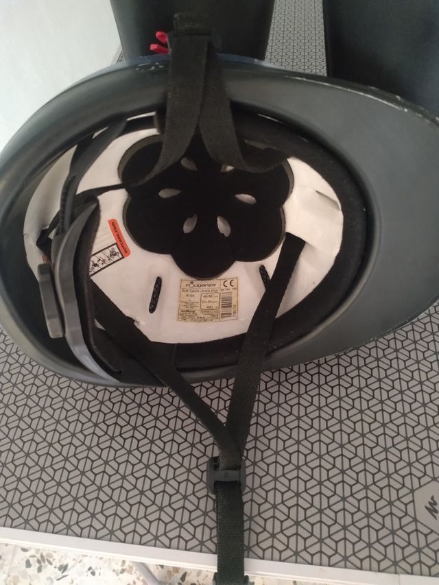 Botas y casco para equitacion