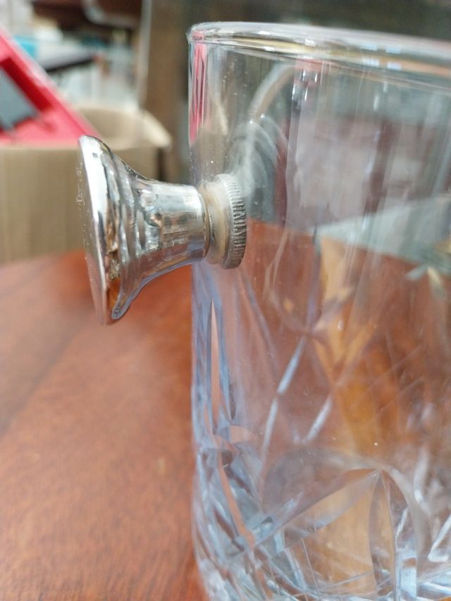 Cubitera cristal y plata