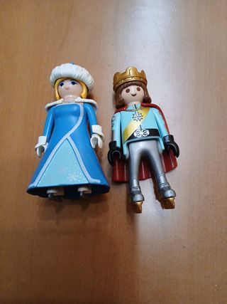 Dúo de patinadores de Playmobil 
