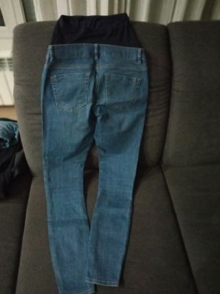 pantalón vaquero premamá. 34-S. embarazo