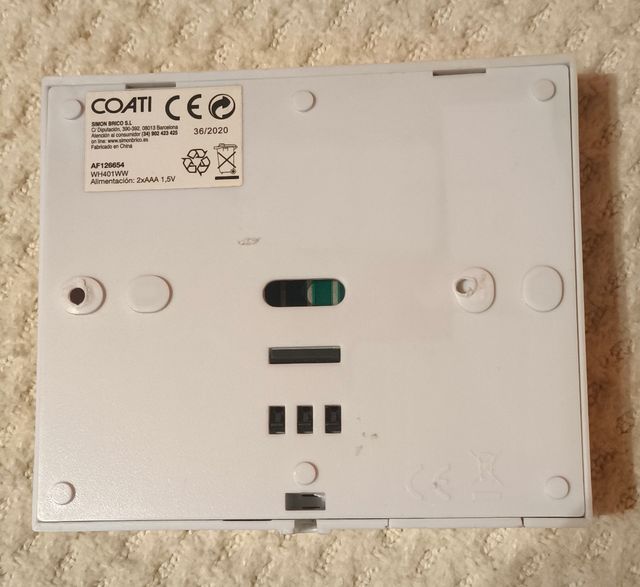Termostato programable Coati.