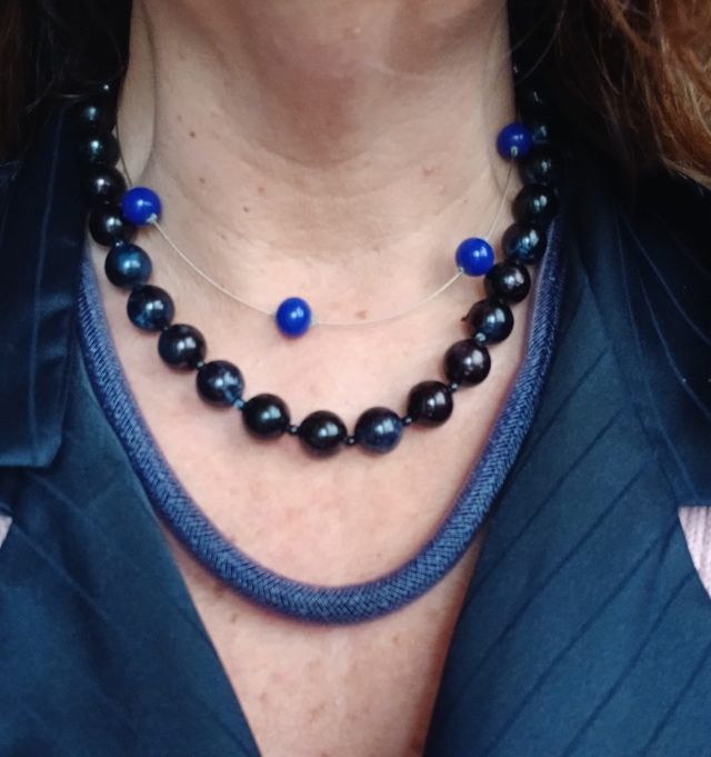 Set collane blu
