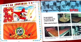 Lote dos álbumes de cromos.vintage