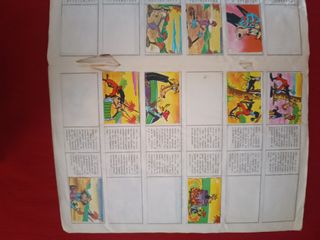 Lote dos álbumes de cromos.vintage