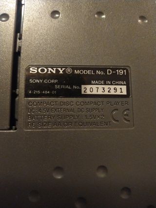 Compact Disc Portátil