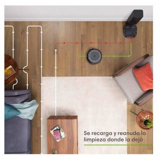 Robot aspirador estación de vaciado automático I5