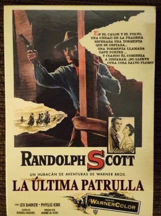 La última patrulla. Película.