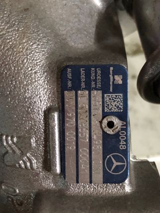 Turbo Mercedes Benz nuevo original 