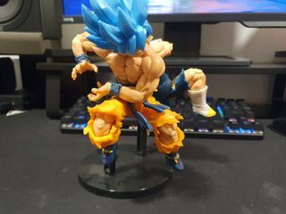 Figuras Goku y Vegeta SSJB