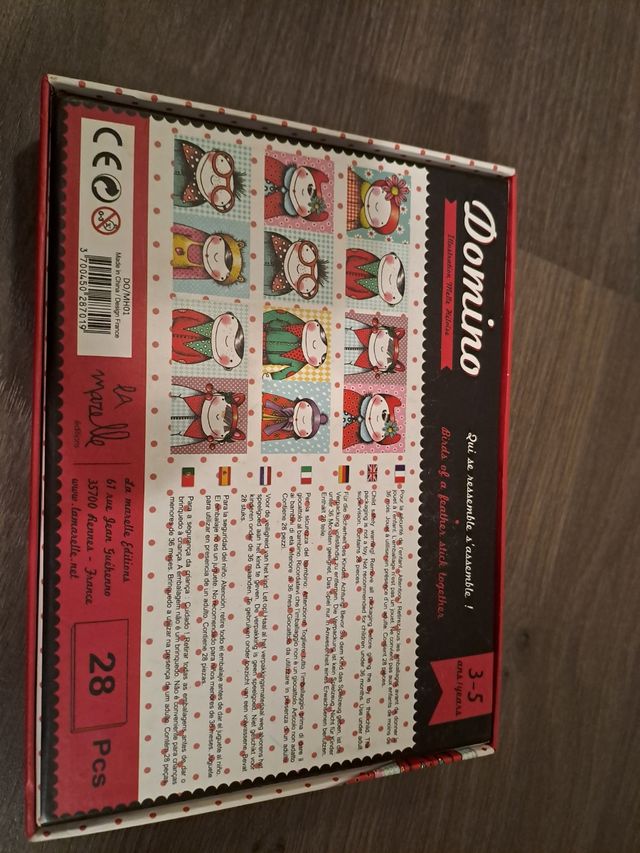 Domino niños La mazelle 3 años