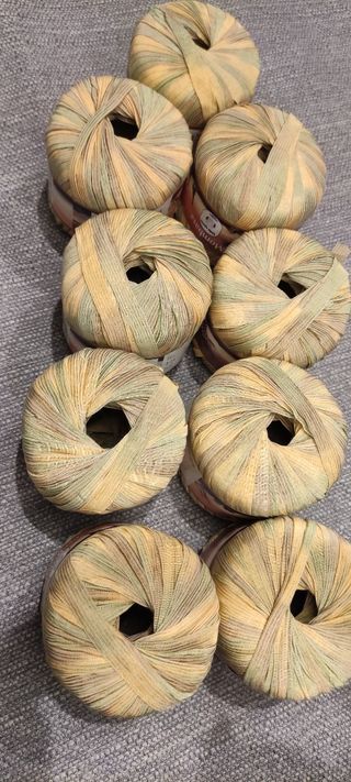 Lotto 9 PZ lana gatto Mombasa chachi