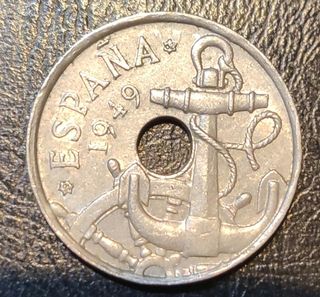 Moneda española año 1949