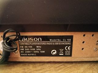 Tocadiscos Lauson cl-108