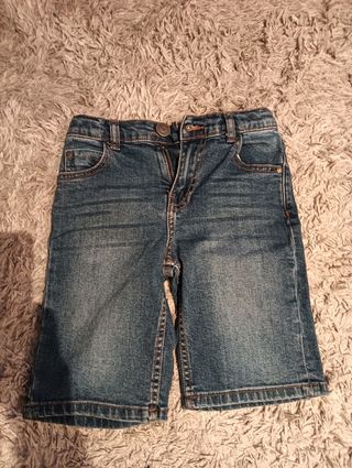 Calções de ganga 7-8 anos