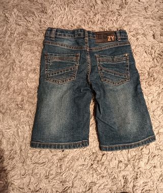 Calções de ganga 7-8 anos