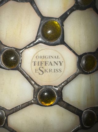 Juego de lamparas tifany