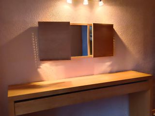 Espejo Ikea Malm tocador 170cm, hojas plegables 