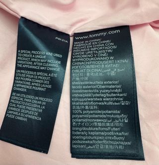 Chaqueta Tommy Hilfiger Plumas Talla M