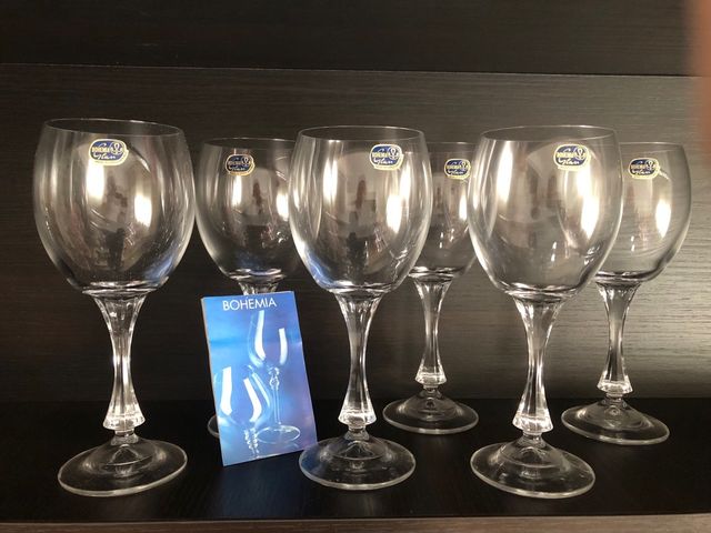 Copas cristal bohemia