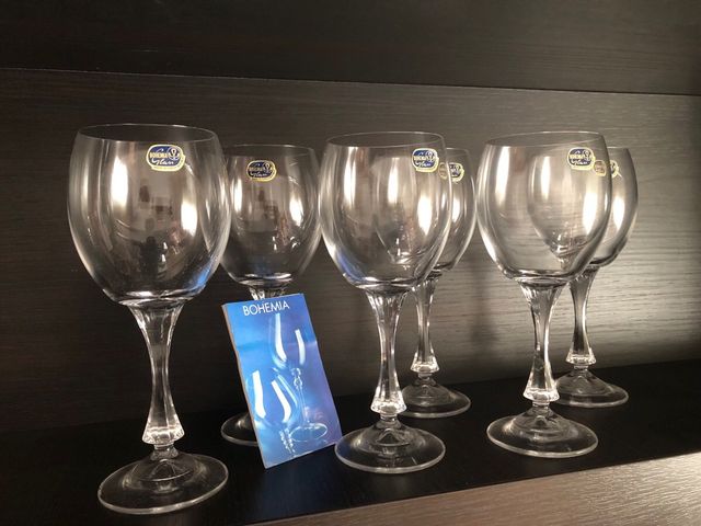 Copas cristal bohemia