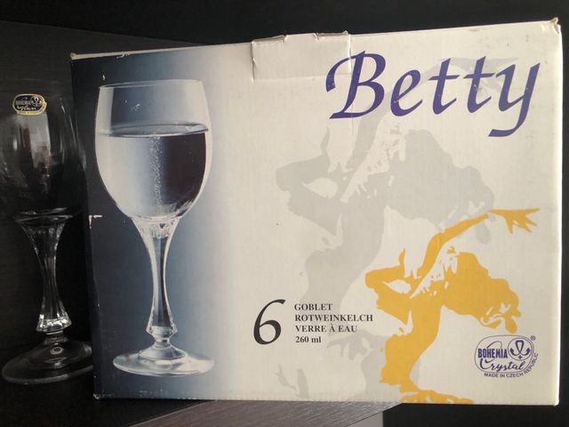 Copas cristal bohemia