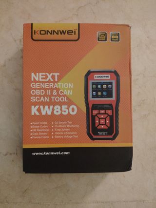 Máquina de diagnosis Konnwei KW850 Nueva