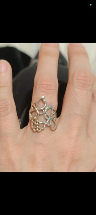 Anillo mariposas