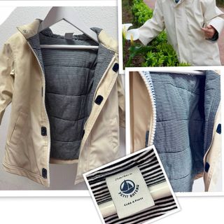 Chaqueta impermeable Petit Bateau 86cm