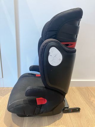 Vendo silla coche con isofix de 15 a 36 kgs