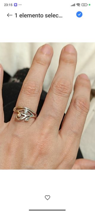 Anillo ojo Horus plata 925