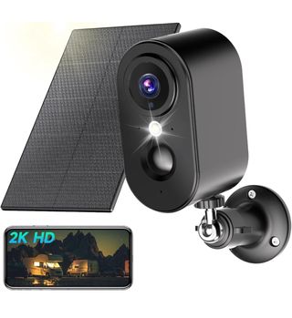 Camara 2K wifi con placa solar