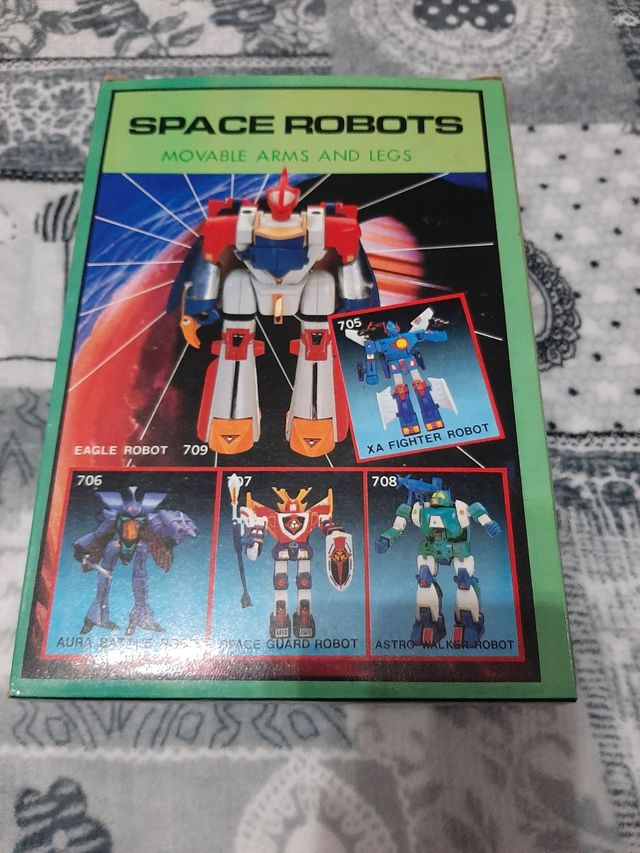 Scatola collezione robot 