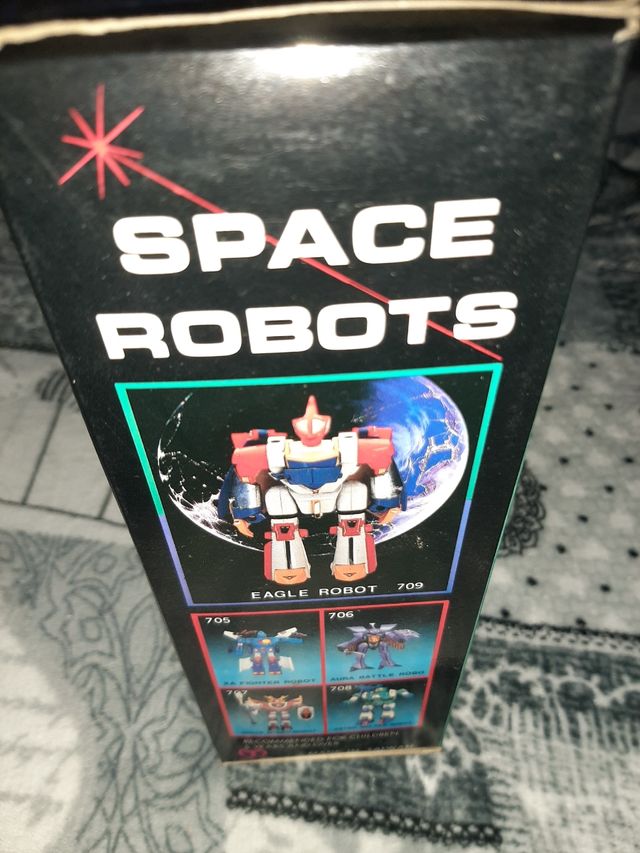 Scatola collezione robot 