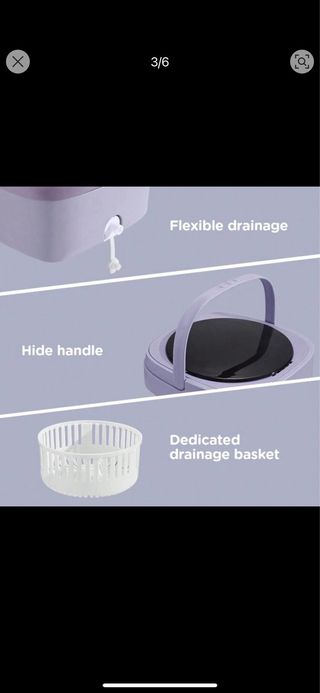 Mini Lavadora portátiles plegable 8L